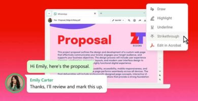 Adobe Acrobat llega a WhatsApp Web y Windows para trabajar con documentos PDF