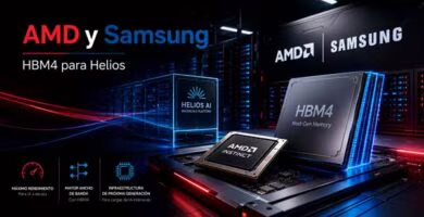 AMD y Samsung refuerzan la memoria HBM4 para la plataforma Helios de inteligencia artificial