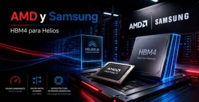 AMD y Samsung refuerzan la memoria HBM4 para la plataforma Helios de inteligencia artificial