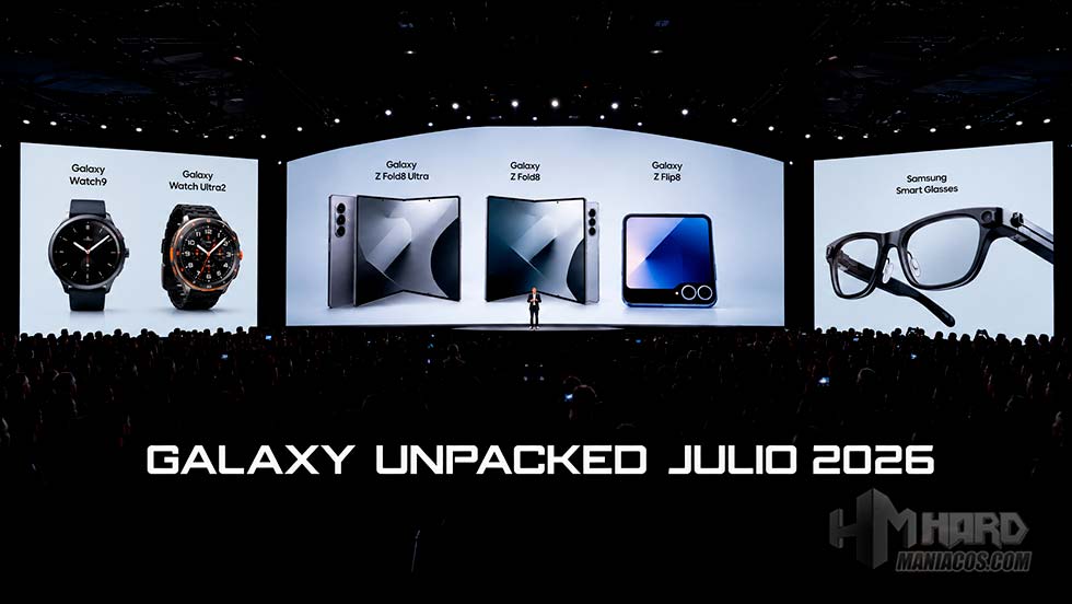 Galaxy Unpacked julio 2026 con Samsung Galaxy Z Fold8 Ultra, Z Fold8, Z Flip8, Watch9, Watch Ultra2 y gafas inteligentes
