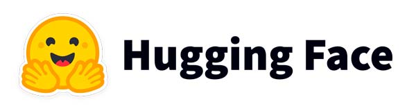 Logotipo de Hugging Face como plataforma de modelos y datasets de inteligencia artificial