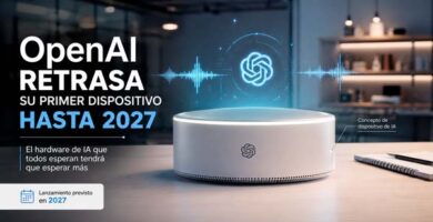 OpenAI retrasa su primer dispositivo de hardware con Jony Ive hasta 2027