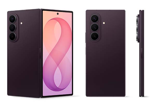 Samsung Galaxy Z Fold8 Ultra en color Violeta Nocturno