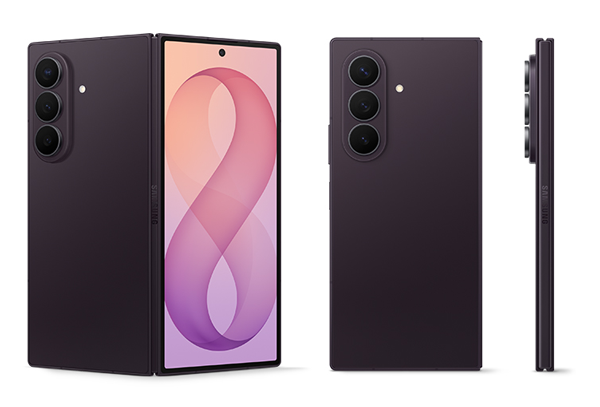 Samsung Galaxy Z Fold8 Ultra en color Violeta Nocturno
