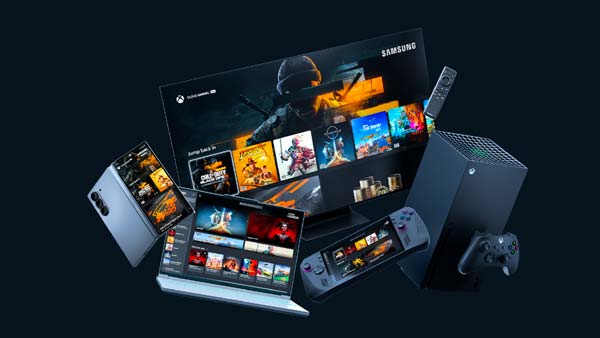Xbox Cloud Gaming funcionando en varios dispositivos compatibles