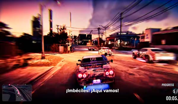 Carrera callejera mostrada en GTA VI An Extended Look