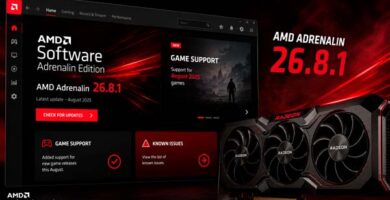 AMD Adrenalin 26.8.1 añade soporte para los grandes juegos de agosto y presenta varios problemas conocidos