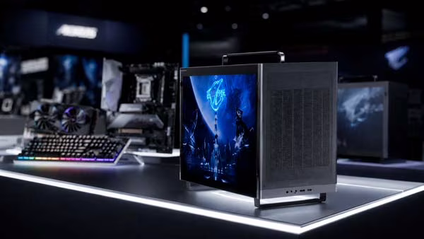 Gama AORUS INFINITY de GIGABYTE con hardware gaming presentado para Gamescom 2026