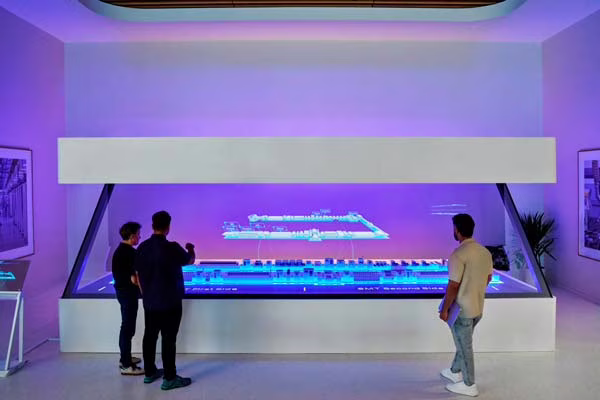 Interior del Advanced Manufacturing Center de Apple inaugurado en Houston