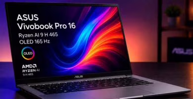 ASUS Vivobook Pro 16 con Ryzen AI 9 H 465 y pantalla OLED de 165 Hz