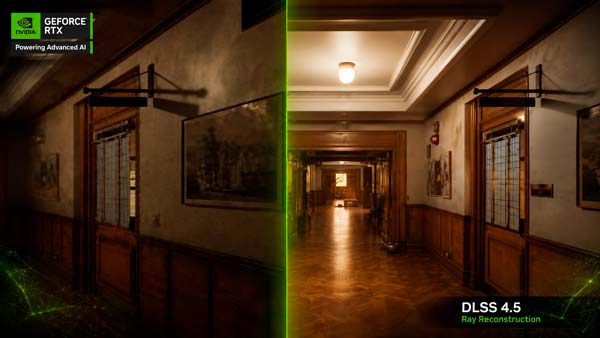 NVIDIA DLSS 4.5 Ray Reconstruction disponible para juegos con GeForce RTX