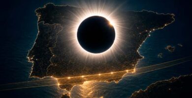 Eclipse solar total del 2 de agosto de 2027 visible desde el sur de España