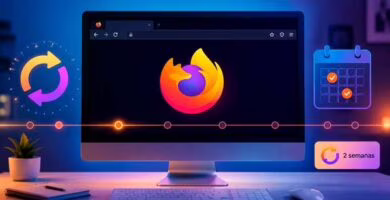 Firefox comienza el cambio a una nueva versión cada dos semanas