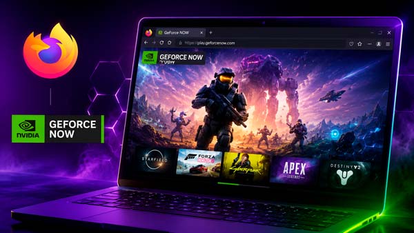 GeForce NOW ya permite jugar desde Firefox en Windows sin instalar la aplicación