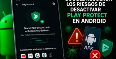 Google recuerda los riesgos de desactivar Play Protect en Android