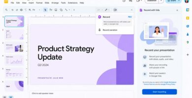 Google Slides permite convertir presentaciones en vídeos mediante la integración con Google Vids