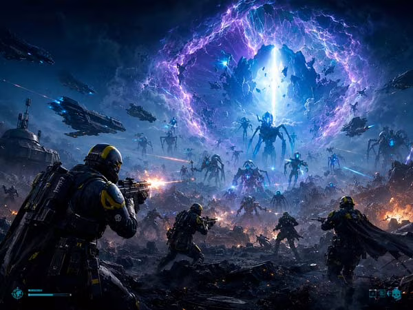 Helldivers 2 estrena la actualización Un Vacío de Libertad con nuevas misiones contra los Iluminados