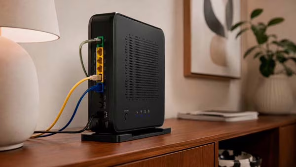 Nuevo router WiFi 7 de O2 para conexiones de fibra óptica doméstica