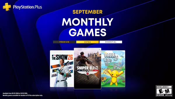 Juegos mensuales de PlayStation Plus de septiembre de 2026