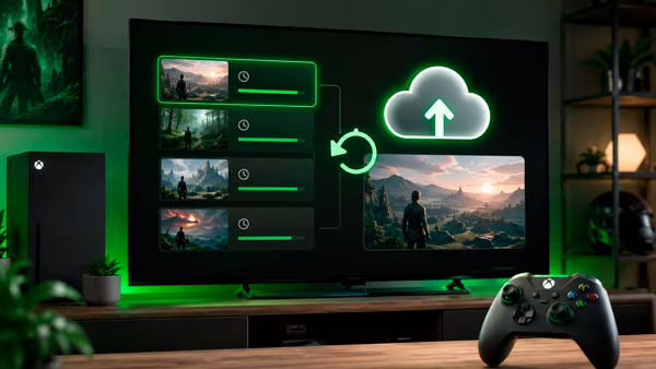 Xbox permitirá recuperar partidas guardadas anteriores desde la nube en la consola