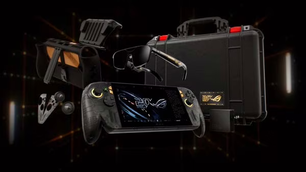 ROG Xbox Ally X20 Bundle con gafas ROG XREAL R1 Edition 20 y accesorios