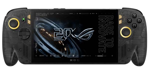 Pantalla OLED ROG Nebula HDR de 7,4 pulgadas y 120 Hz de la ROG Xbox Ally X20