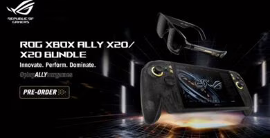ROG Xbox Ally X20 con pantalla OLED de 7,4 pulgadas y Ryzen AI Z2 Extreme