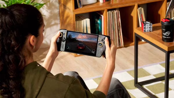 ROG Xbox Ally X20 ejecutando Windows 11 con una interfaz optimizada para jugar
