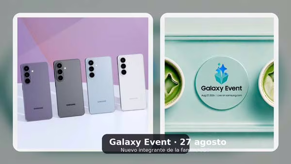 Samsung confirma un Galaxy Event para el 27 de agosto con un nuevo integrante de la familia Galaxy S26