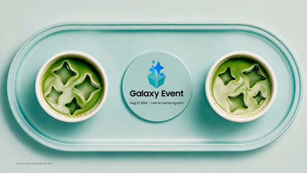 Invitación oficial de Samsung para el Galaxy Event August 2026 del 27 de agosto