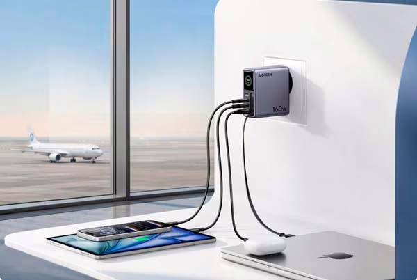 UGREEN trae a Europa sus nuevos cargadores Nexode Pro con pantalla inteligente y hasta 300 W