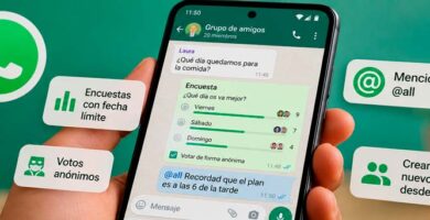 WhatsApp cambia los grupos con menciones @all encuestas anónimas y nuevas opciones de organización
