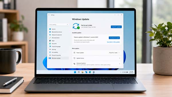 Windows Update para instalar Windows 11 26H2 desde el canal Release Preview