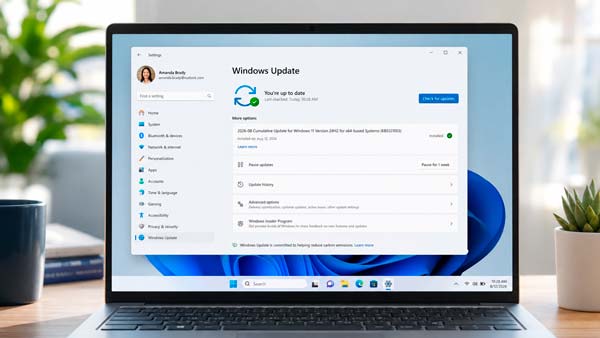 Windows 11 recibe la actualización acumulativa KB5121003 de agosto de 2026