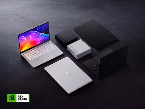 ASUS ProArt con NVIDIA RTX Spark ejecutando flujos de inteligencia artificial local