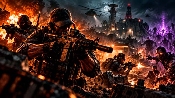 Call of Duty Black Ops 6 con sus modos campaña, multijugador y Zombies por rondas