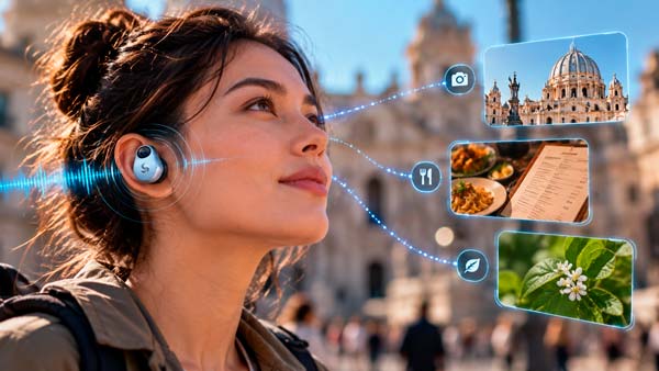 Auriculares conceptuales de Cleer con cámara y plataforma Snapdragon Sound para aportar contexto visual a la inteligencia artificial