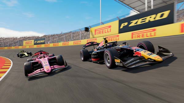 Coches de F2 2026 incluidos en la actualización de septiembre de F1 25