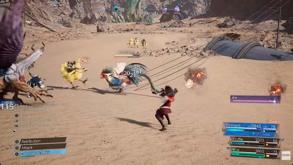 Exploración de Final Fantasy VII Revelation con chocobos y nuevas opciones de desplazamiento