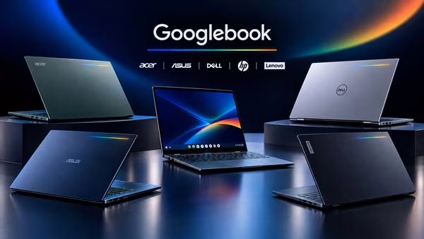 Portátiles Googlebook de Acer, ASUS, Dell, HP y Lenovo en la primera generación presentada por Google