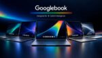 Los cinco primeros portátiles Googlebook juntos en una imagen oficial de Google