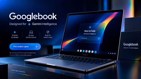 Googlebook en su anuncio oficial de reservas y disponibilidad inicial en varios mercados