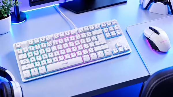 GXTrust GXT 833PS Thado con formato TKL e iluminación LED multicolor