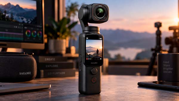 Insta360 Luna Pro con sensor de 1 pulgada, óptica Leica y grabación de vídeo 8K