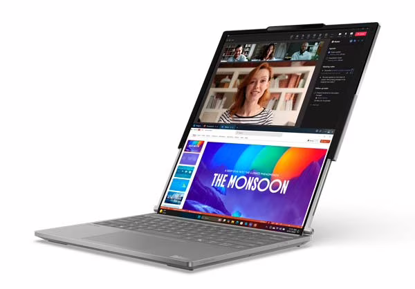 Lenovo Project Swan Concept con su pantalla expandida de 14 a 17 pulgadas