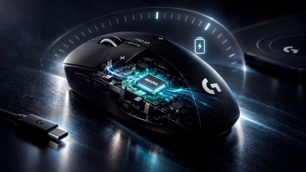 Logitech PRO X3 SUPERSTRIKE con chipset NxLOGI y más de 135 horas de autonomía