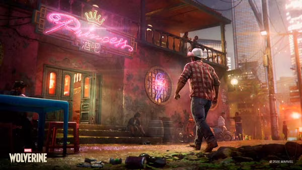 Logan durante una de las localizaciones de Marvel’s Wolverine en PS5
