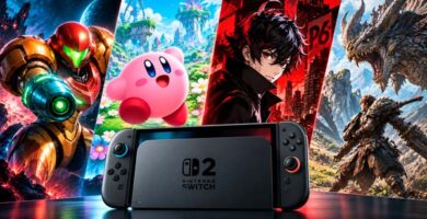 Nintendo Switch 2 con Metroid Ravenous, Kirby and the World Beyond, Persona 6 y Monster Hunter Wilds
