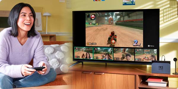 GameChat y tarjetas de juego virtuales reciben mejoras con Nintendo Switch 2 versión 23.0.0