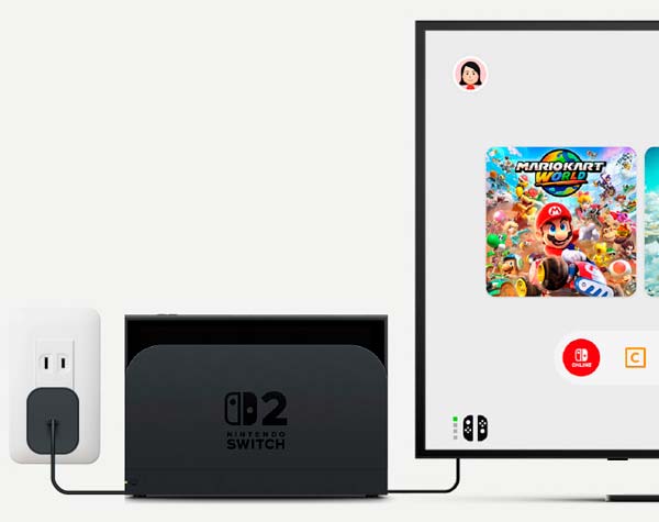 Nintendo Switch 2 utiliza VRR en modo televisor con un juego y una pantalla compatibles